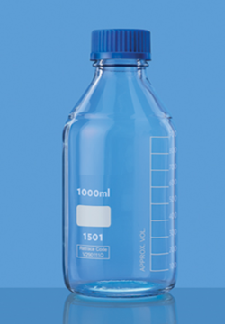 Bottles Reagent Clear Glass with PE Screw Cap